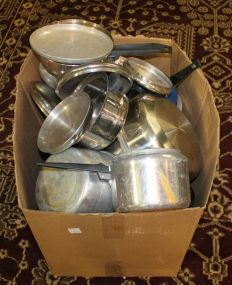 Large Group of Pots, Pans and Miscellaneous Cookware Items