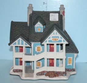 Porcelain Victorian Style Doll House Bank