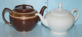 Rosenthal Teapot and an English Staffordshire Teapot