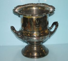 Large Silverplate Wine Cooler