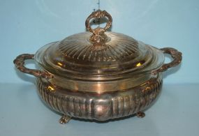 Silverplate Covered Casserole