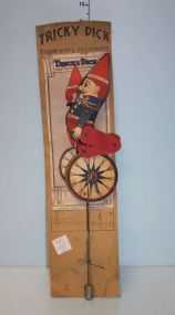 Vintage Tricky Dick Tight Rope Walker Toy