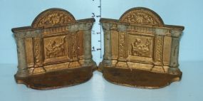 Pair of Brass Bookends