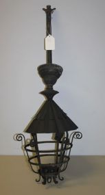 Iron and Brass Hanging Fixture