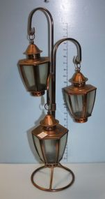 Candlestand with Three Lanterns