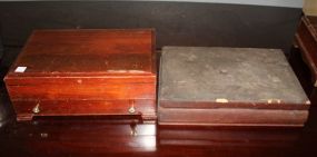 Two Silverware Boxes