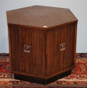 Hexagon Shaped Modern End Table