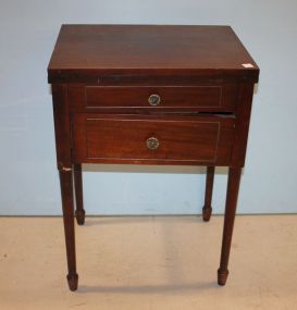 Free-Westinghouse Sewing Machine in Mahogany Cabinet