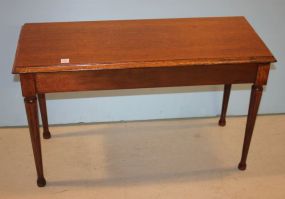 Sheraton Leg Lift Seat Piano Bench