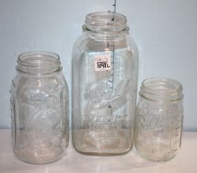 Three Ball Mason Jars