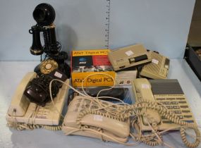 Group of Telephone Items