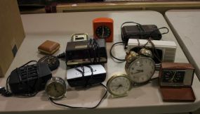 Group of Eleven Miscellaneous Clocks