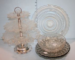 Group of Glassware Items