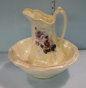 Lusterwear Bowl and Pitcher