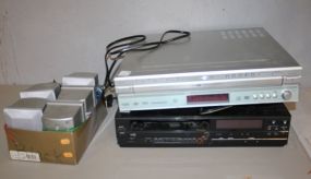 HQ VHS Player along with a KOSS 5 Disc DVD/CD/MP3 DVD Receiver