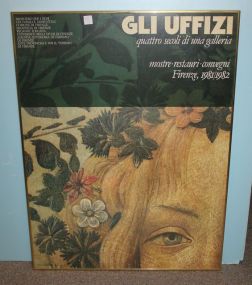 1981 Gliuffizi Exhibition Poster