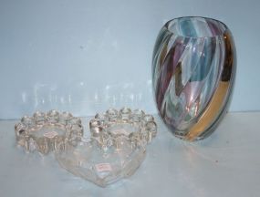 Four Pieces of Modern Glass