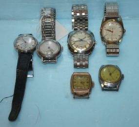 Six Men's Vintage Wristwatches