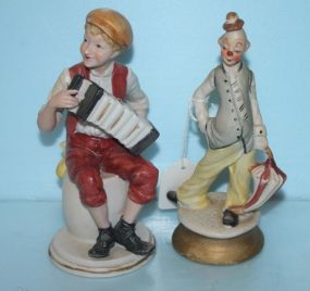 Two Bisque Figurines