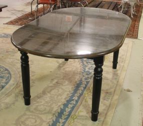 Contemporary Glass Top Dining Table