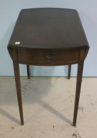 Mahogany Inlaid Pembroke Dropside Table