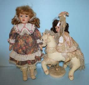 Two Decorative Dolls
