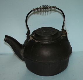 Iron Kettle for Wood Stove