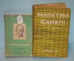 Autobiography of M.K. Gandhi 1940 along with Mahatma Gandhi 1958