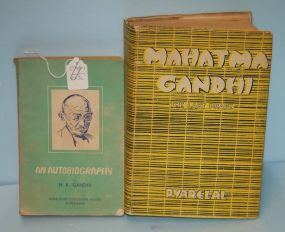Autobiography of M.K. Gandhi 1940 along with Mahatma Gandhi 1958