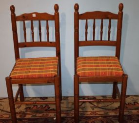 Two Pine Side Chairs