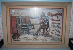 Glenwood and Elmwood Range & Parlor Stove Advertising Picture