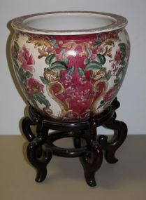 Oriental Planter with Stand