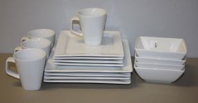White Canopy Dinnerware Set