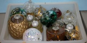 Glass Ball Shaped Liquid Candles in Various Sizes