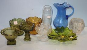 Nine Various Pieces of Glass
