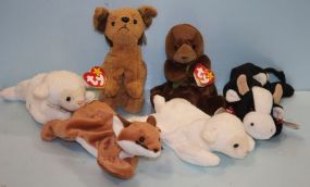 Group of Beanie Babies