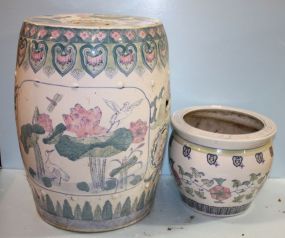 Two Porcelain Jardineres