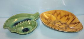 Two Pottery Trays