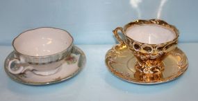 Two Cups and Saucers