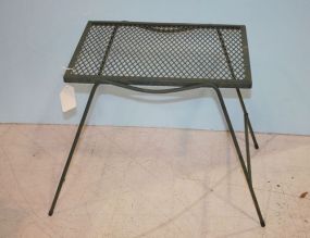 Vintage Iron Patio Side Table