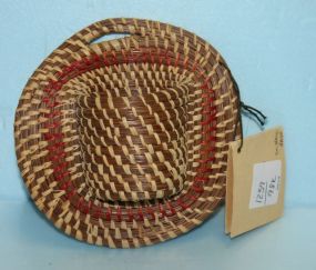 Hand Made Coushatta Indian Basket