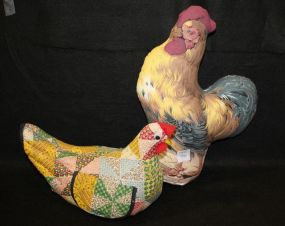 Two Cloth Hens