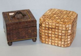 Two Maitland Smith Decorative Boxes