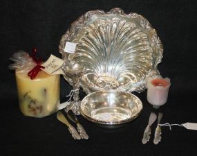 Group of Electroplate and Silverplate Dishes
