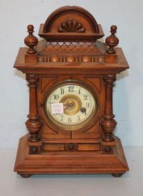 H.A.C. German 14 Day Mantel Clock