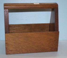 Wooden School Box
