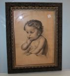 E. Patrick 1885 Print of Baby