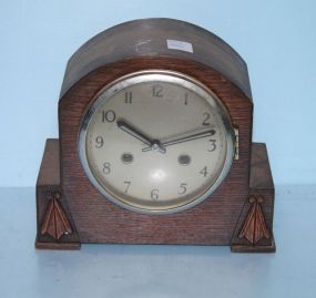Made in England Art Deco Style Mantel Clock