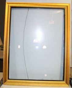 Large Gold Frame with Glass