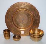 Group of Brass Items